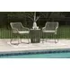 Monarch Heights Beige Performance Fabric 3 Piece Outdoor Conversation Set