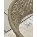 Ocean Park Beige Performance Fabric Outdoor Arm Chair with Cushion Set of 4