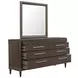 Oakridge Medley Piano Brown 8 Drawer Dresser