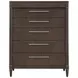 Oakridge Medley Piano Brown 6 Drawer Chest