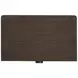 Oakridge Medley Piano Brown 3 Drawer Nightstand with USB Charging and LED Lighting