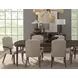 Oakridge Medley Piano Brown 117" Extendable Rectangular Dining Table