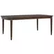 Oakridge Medley Piano Brown 117" Extendable Rectangular Dining Table