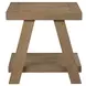 Orinda Brown Rectangular Ocassional Table