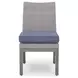 Dillon Beach Gray 71" Rectangular Outdoor Dining Room Set