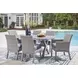 Dillon Beach Blue Performance Fabric Outdoor Side Chair with Cushion Set of 2