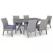Dillon Beach Gray 71" Rectangular Outdoor Dining Table