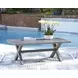 Dillon Beach Gray Rectangular Outdoor Coffee Table
