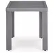 Dillon Beach Gray Square Outdoor End Table