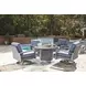 Dillon Beach Gray 48" Round Outdoor Fire Pit Table