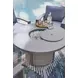 Dillon Beach Gray 48" Round Outdoor Fire Pit Table