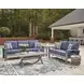 Dillon Beach Gray Rectangular Outdoor Coffee Table