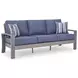 Dillon Beach Blue Performance Fabric Outdoor Living Room Set