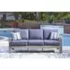 Dillon Beach Blue Performance Fabric Outdoor Living Room Set