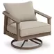 Francis Beach Gray Performance Fabric Outdoor Living Room Set