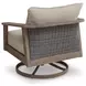 Francis Beach Gray Performance Fabric Outdoor Living Room Set