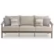 Francis Beach Gray Performance Fabric Outdoor Living Room Set