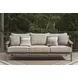 Francis Beach Gray Performance Fabric Outdoor Living Room Set