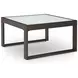 Beachloft Black and Gray Outdoor Square Cocktail Table