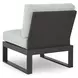 Beachloft Gray Performance Fabric 7 Piece Modular Outdoor Sectional with Pillows