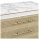 Eave Uplifting White 4 Drawer Accent Chest