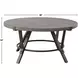 Portland Gray Round Cocktail Table