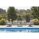 North Island Gray Performance Fabric 88" Outdoor Sofa with Cushion