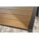 Carlsbad Beach Gray and Brown Performance Fabric 4 Piece Outdoor Conversation Set