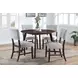Tioga Gray Upholstered Dining Chair Set of 2