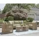 Moondance Beige Outdoor Rectangular Coffee Table