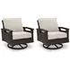 Drakes Beach Beige Performance Fabric Outdoor Living Room Set
