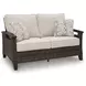 Drakes Beach Beige Performance Fabric Outdoor Living Room Set