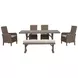 Carmel Bay Beige Arm Chair with Cushion Set of 2