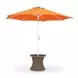 Revare Beach Beige Round Outdoor End Table