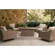 Revare Beach Beige 5-Piece Outdoor Fire Pit Set