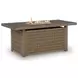 Carmel Bay Beige Outdoor Fire Pit Table