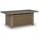 Carmel Bay Beige Outdoor Fire Pit Room Set