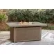 Carmel Bay Beige Outdoor Fire Pit Table