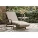 Carmel Bay Beige Chaise Lounge with Cushion