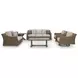 Revare Beach Beige Patio Conversation Set