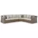 Carmel Bay Outdoor Beige Sectional
