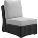 Beachcroft Light Gray 5 Piece Outdoor Sectional