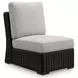 Beachcroft Light Gray 6 Piece Outdoor Sectional