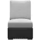 Beachcroft Light Gray 5 Piece Outdoor Sectional