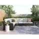 Beachcroft Light Gray 6 Piece Outdoor Sectional