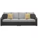 Beachcroft Light Gray 5 Piece Outdoor Sectional