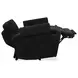 Phoenix Cabot Ebony Zero Gravity Power Recliner with LED and USB Charging