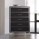Ava Ebony 5 Drawer Chest