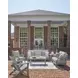 Lone View Bay Gray Performance Fabric Outdoor Living Room Set