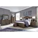 Bay Creek Toasted Nutmeg 7 Drawer Dresser with Rectangular Mirror